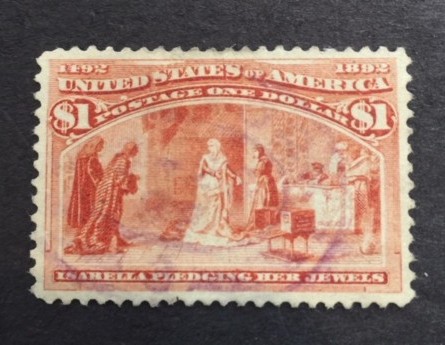 1893 $1 Isabella Pledgins Jewels